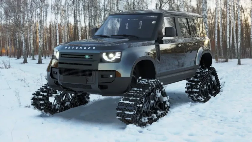 New Defender Mods Land Rover Defender Tank Edition 01
