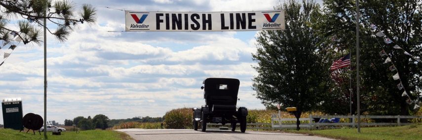finish line
