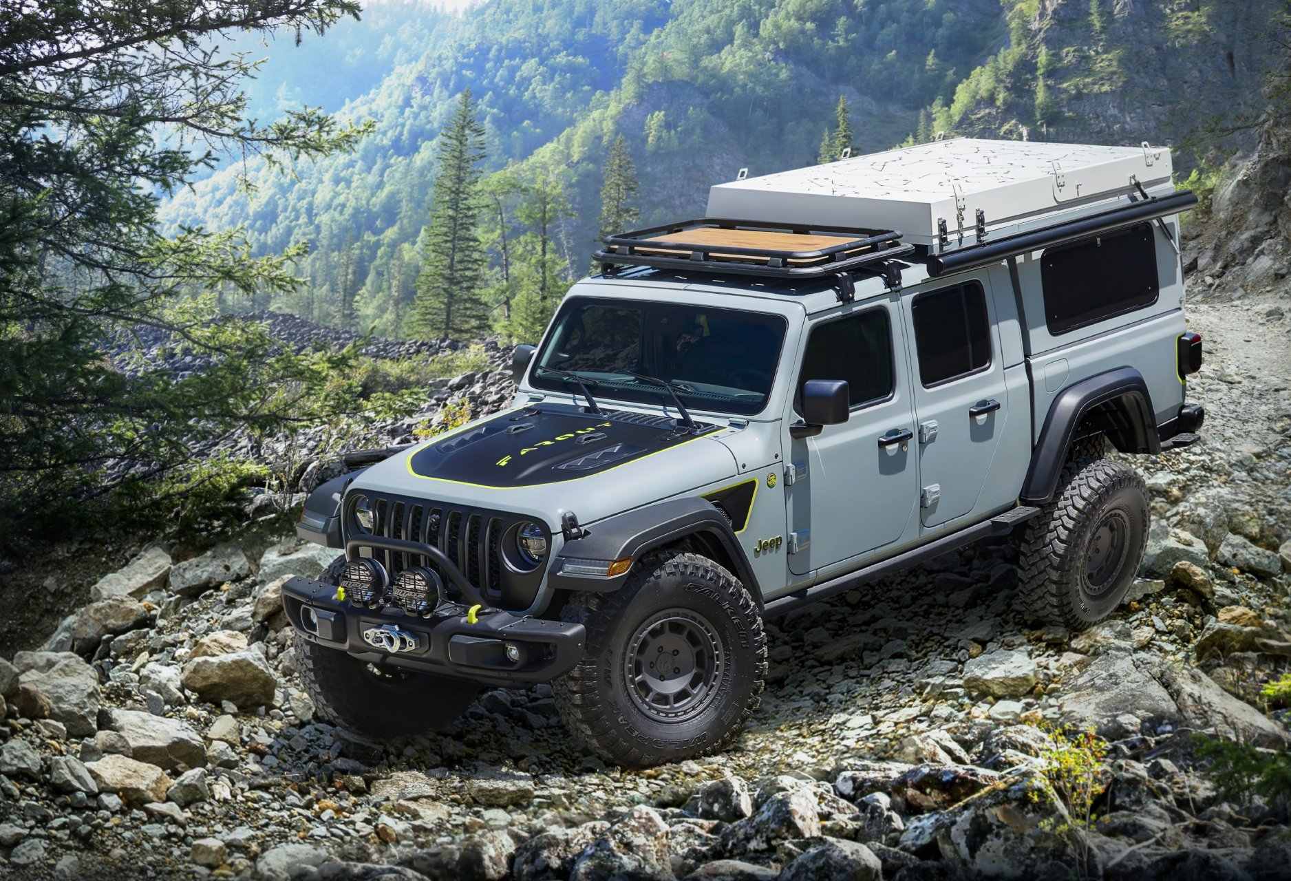 Jeep Gladiator Farout, un concepto ideal para ir de acampada