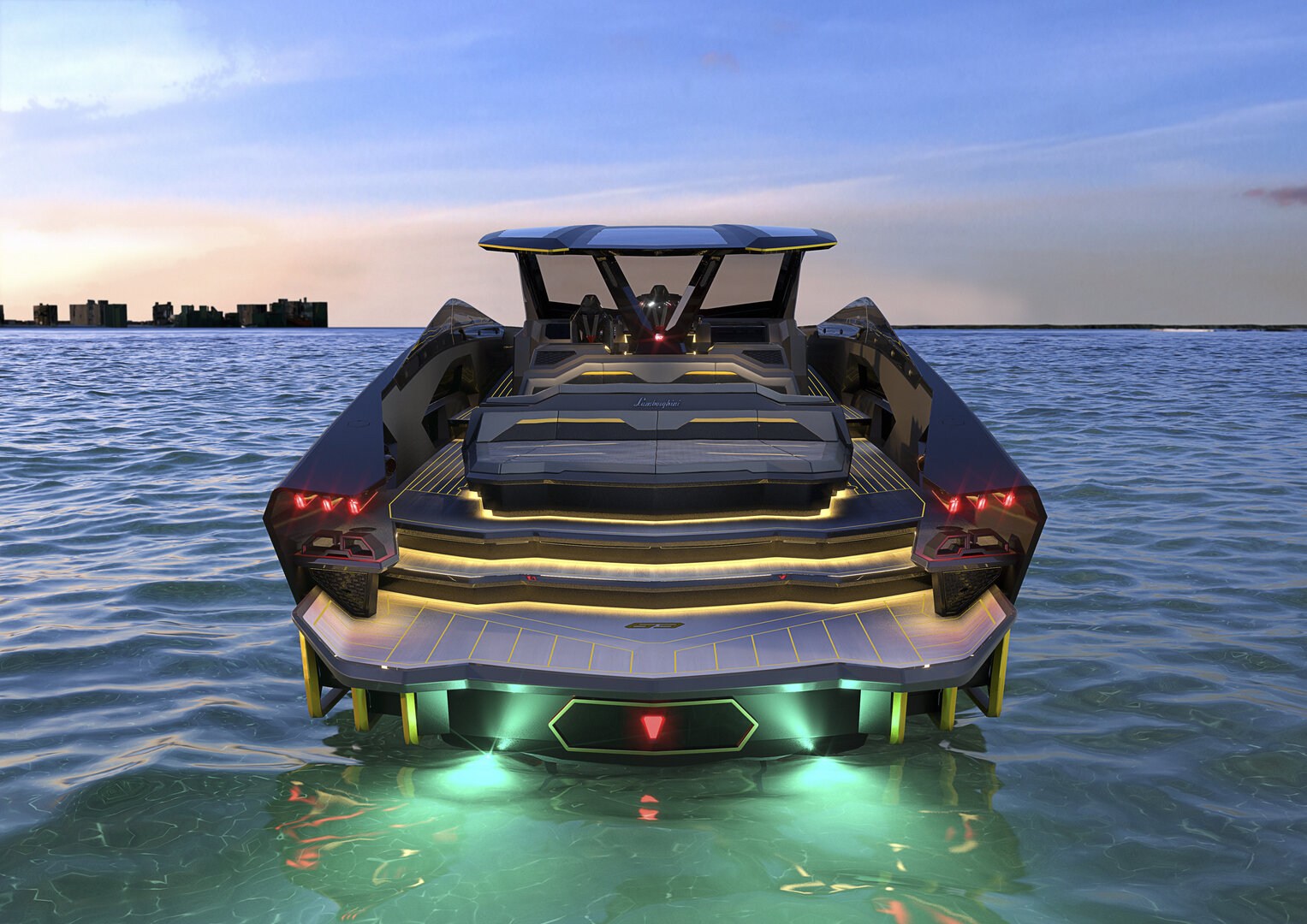 Tecnomar for Lamborghini 63, lujo a nivel del mar