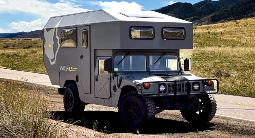 Wolf Rigs Patton Hummer H1 RV Camper (1)