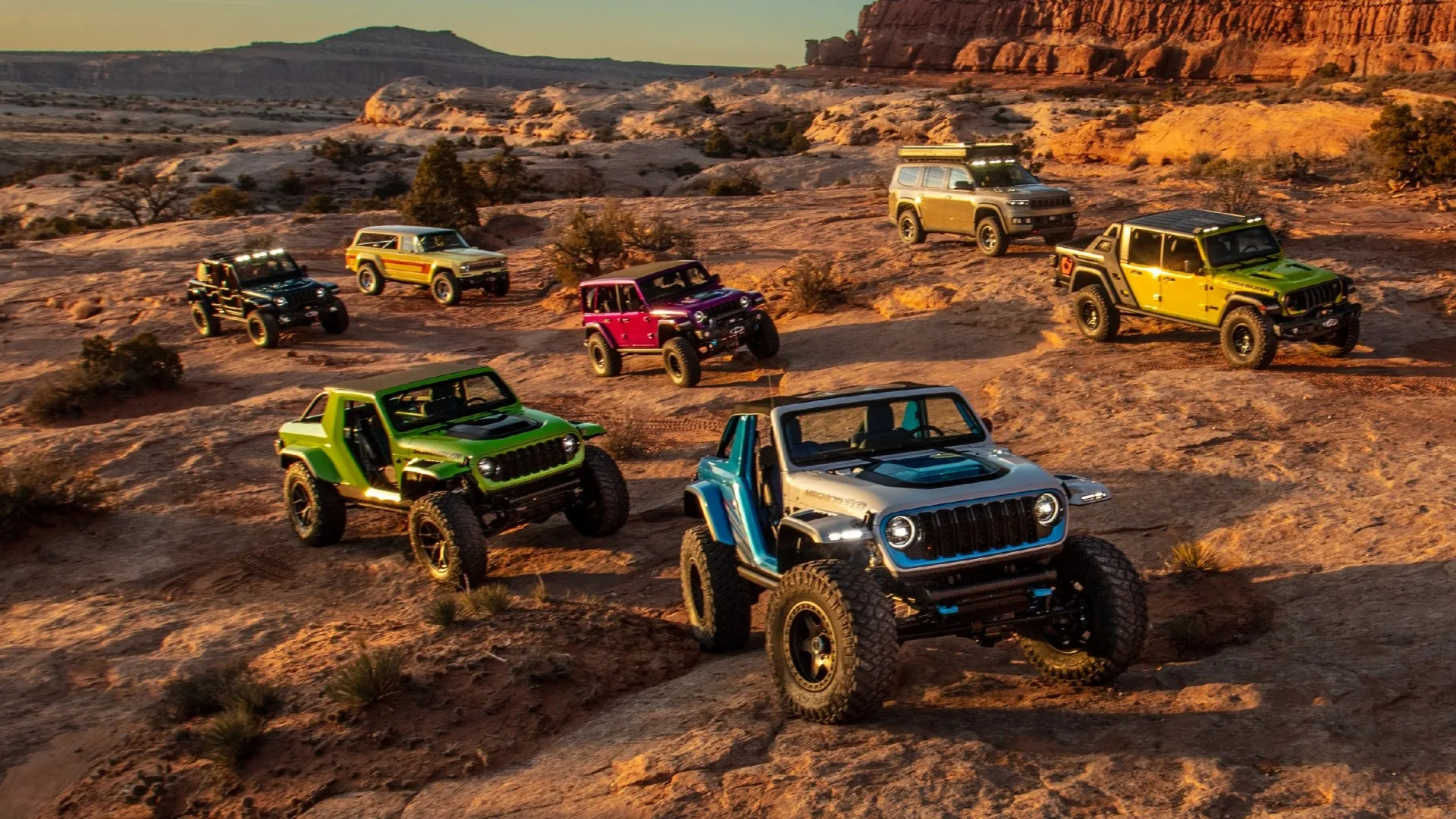 Jeep nos enseña sus últimos siete prototipos
