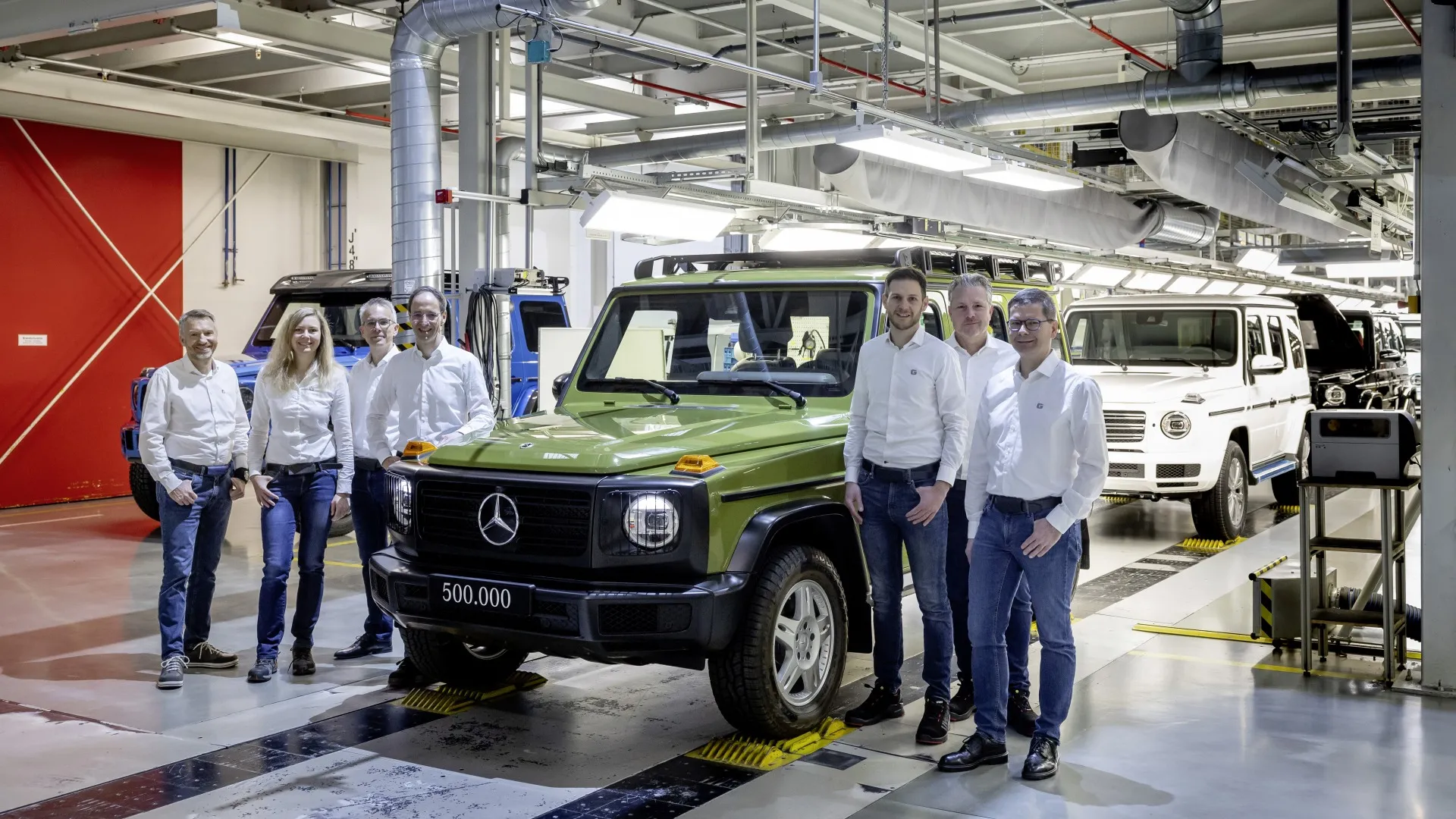 El Mercedes-Benz Clase G cumple las 500.000 unidades