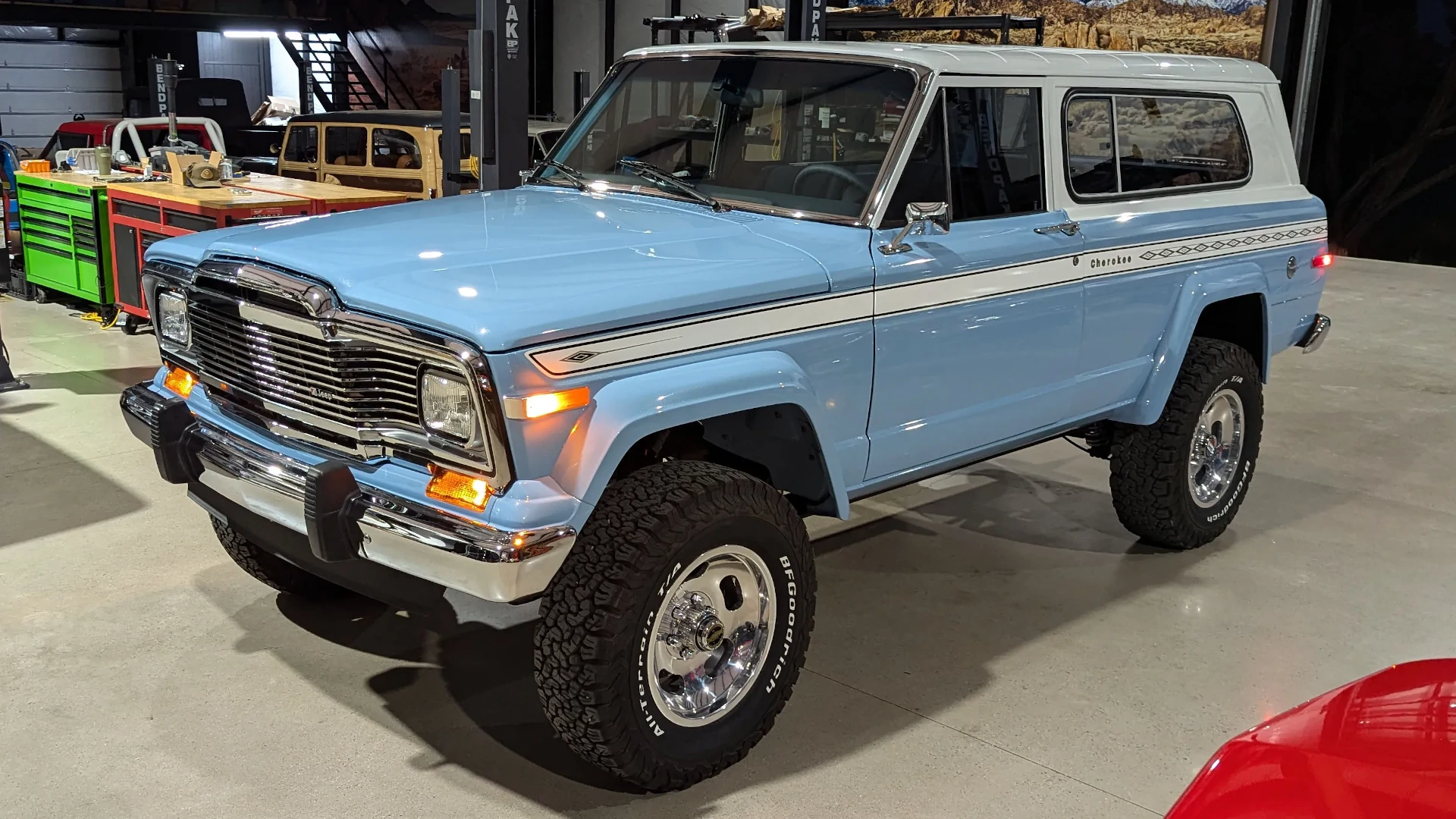 El oficio restomod llevado a la práctica con creces en este Jeep Cherokee 1979 de más de 800 caballos de potencia