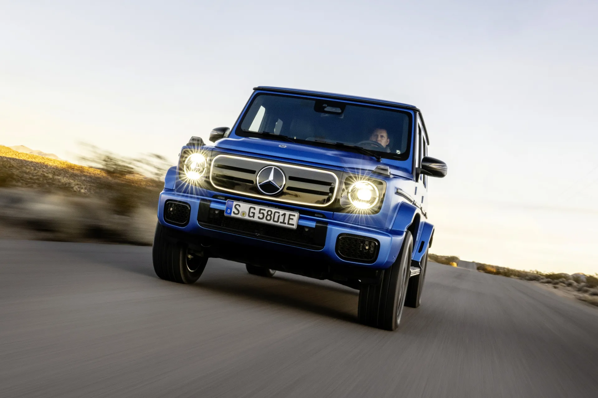 Un giro de 360 grados para el Mercedes-Benz Clase G eléctrico, pero en contra