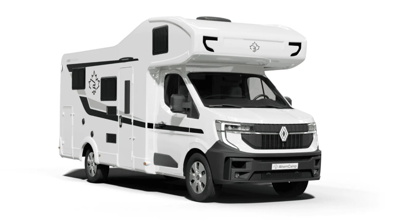 La Renault Master puede ser una autocaravana alemana de calidad, pero con tan poco color que, en lugar de llevarte de campamento, te hace sentir en el espacio exterior