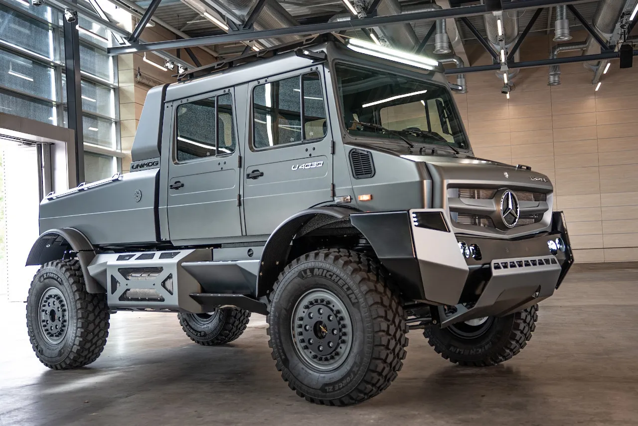 El Mercedes-Benz Ultra Luxury Unimog: para mostrarle a los primeros camiones la mejor versión