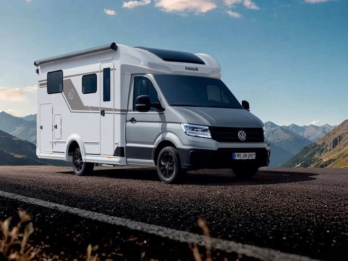 La Knaus VAN TI PLUS es una autocaravana de siete metros…