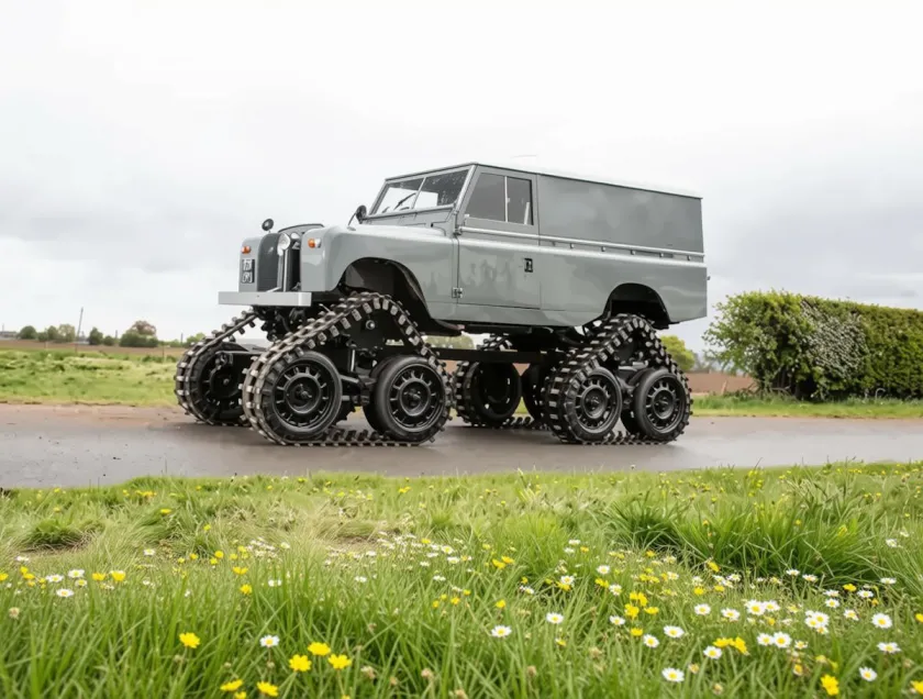 Land Rover Series II 109 Cuthbertson aventura del día