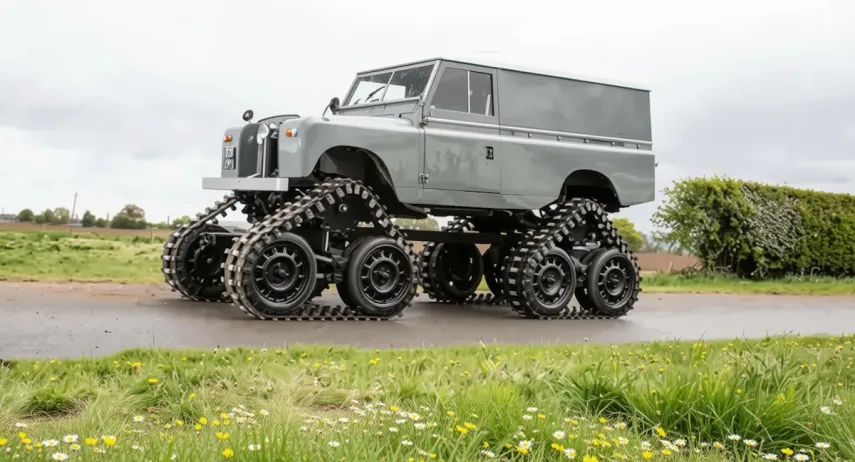 Land Rover Series II 109 Cuthbertson aventura del día