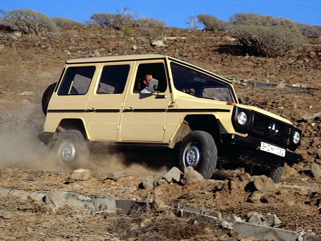 Aventura del día: Mercedes Benz 300 GD (W460)